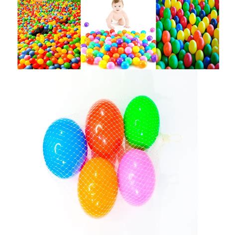 Cod Dvx 10 Pcs Kids Colorful Plastic Pit Balls Toys Birthday Pool Party