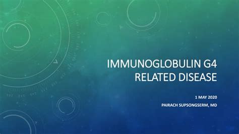 Igg4 Related Disease Ppt