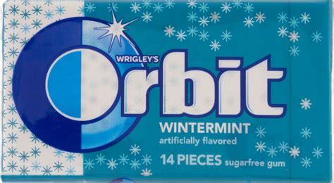 Wirgleys Orbit Sugarfree Gum Wintermint 14 Ct Wrigleys Orbit