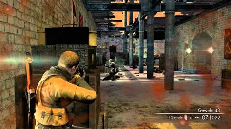 Lets Play Sniper Elite V2 Mission 8 Playthough And Walkthrough Youtube