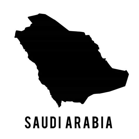 Saudi Arabia Map Illustrations Royalty Free Vector Graphics And Clip Art