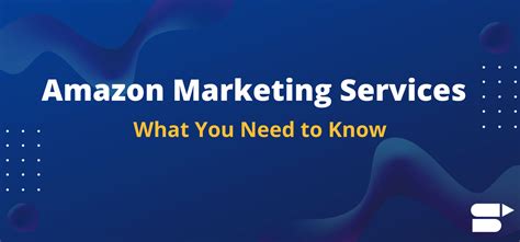 Amazon services and apis allow you to monetize your apps, engage with users, build immersive experiences and test the apps and games you've built. Amazon Marketing Services - What You Need To Know 2020