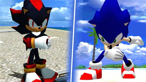 Sonic Adventure 2 Sa1 Dreamcast Model Pack Youtube