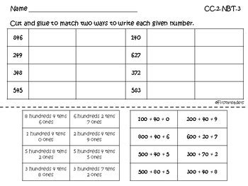 Math worksheets and study guides second grade. Go Math Chapter Two Activities Grade 2 by First4Readers | TpT