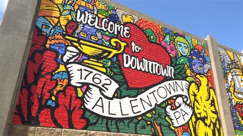 New Mural Welcomes Visitors To Allentown