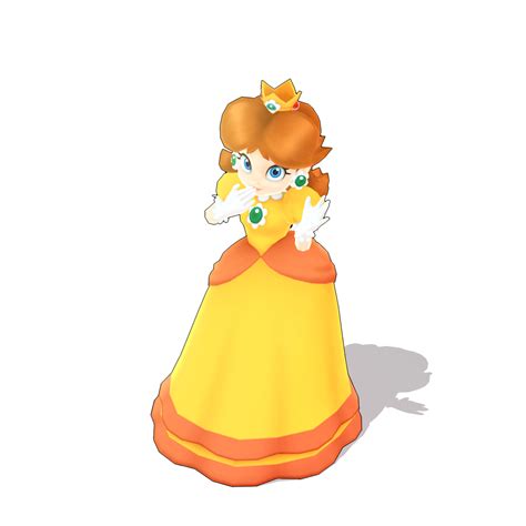 Mmd Render Princess Daisy By Anycolor On Deviantart