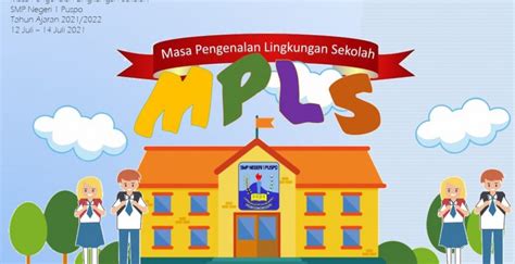 Masa Pengenalan Lingkungan Sekolah Mpls 20212022 Smp Negeri 1 Puspo