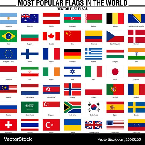 flags of around the world