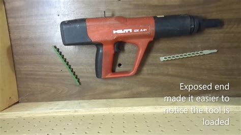 Hilti DX A Fully Automatic Powder Actuated Tool YouTube