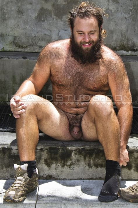 Hairy Bear Brawn Is A Super Sexy Year Old Mango Farmer Who Strips And Jerks His Big Uncut
