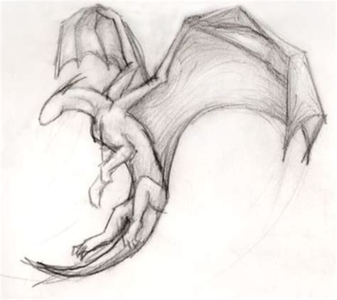 Pin By Jaime Brown On Help To Drawing Cool Dragon Drawings Simple