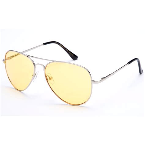 newbee fashion polarized night vision driving glasses yellow amber lens and day time driving