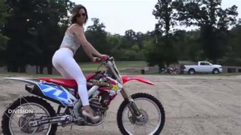 Girls That Ride Motocross Compilation Youtube