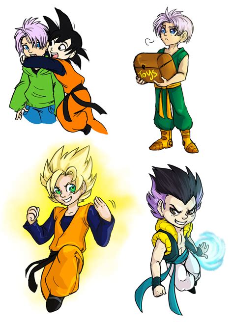The home of amazing dragon ball information and discussion, where anyone can edit! I really like Trunks and Goten by AddictionHalfWay on DeviantArt