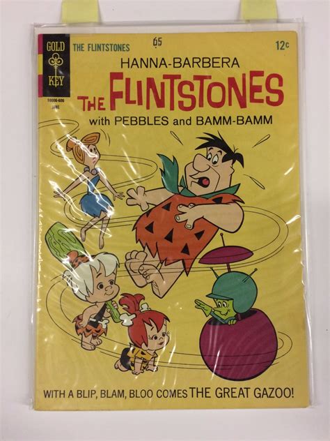 Vintage Flintstones W Pebbles And Bamm Bamm Gold Key Comic Book By Hanna Barbera