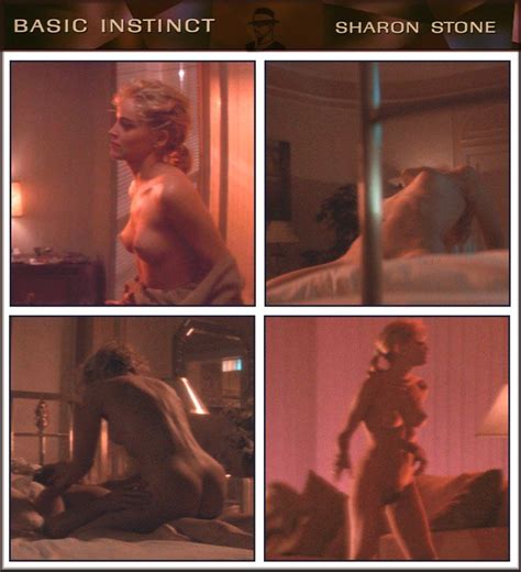 Sharon Stone desnuda en Instinto básico