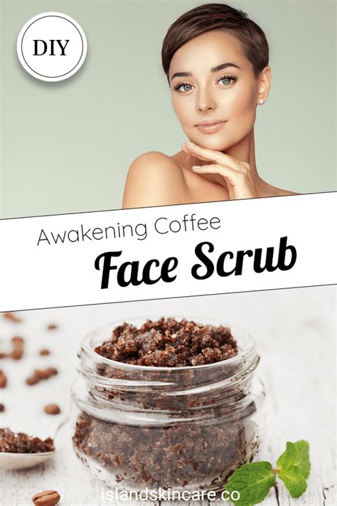 DIY Awakening Coffee Face Scrub Recipe In Coffee Face Scrub Face Scrub Diy Coffee