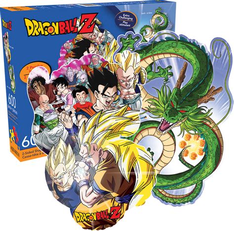 Cut bubble wrap in the shape of the fins, head and body. Dragon Ball Z, 600 Pieces, Aquarius | Puzzle Warehouse