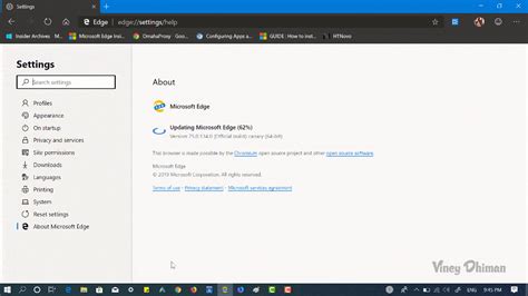 How To Update Microsoft Edge Chromium Based To The Latest Version All