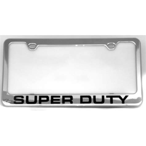HossRods.com | Ford Super Duty License Plate Frame - Custom License Plates & License Plate