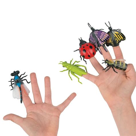 Vp Insect Finger Puppet6pcpbh 6pbhun Party Favors 36 Pieces