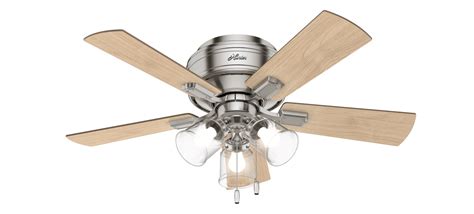 Hunter Crestfield 42 Inch Low Profile Ceiling Fan With Led Light