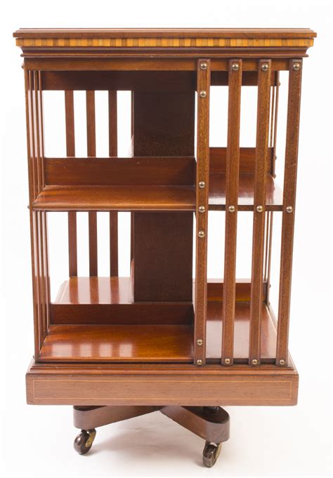Shop with afterpay on eligible items. Regent Antiques - Bookcases - Antique Edwardian Revolving ...