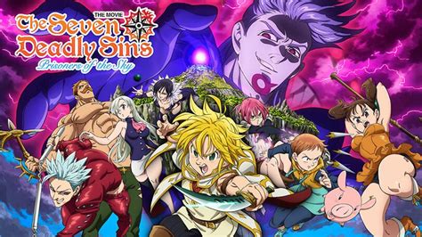 The seven deadly sins is not one of the most successful and popular anime in the world, but the series has also become one of the flagship animated titles for netflix. The Seven Deadly Sins the Movie: Prisoners of the Sky ...