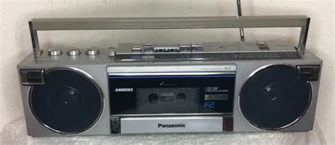 VINTAGE PANASONIC RX F2 Ambience Boombox AM FM Cassette Player Cord