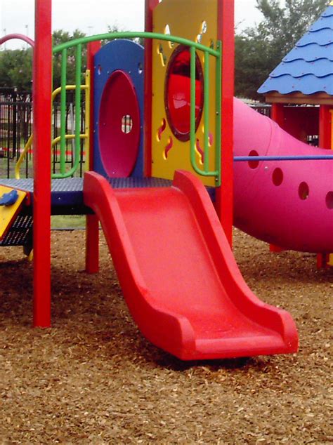 2 Ft Slide Commercial Playground Equipment