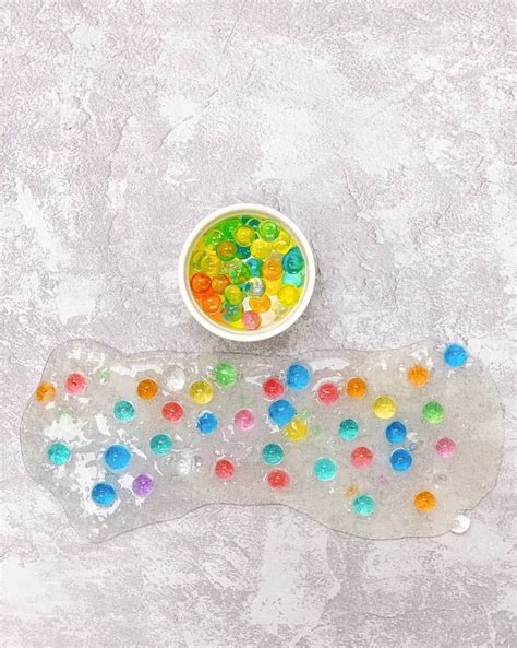 How To Make Water Bead Slime Hello Wonderful In 2020 Water Beads