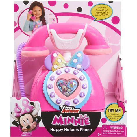 Minnie Mouse Happy Helpers Rotary Phone Big W