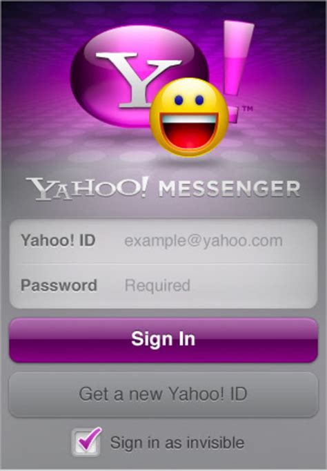 Yahoo Messenger Per Iphone Download