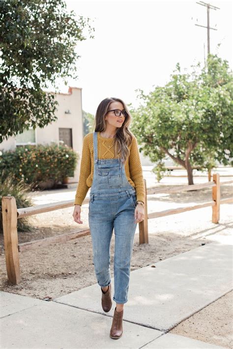 Three Ways To Wear Overalls This Fall Merricks Art Overall Outfit