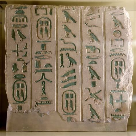 Ancient Egyptian Writing World History Encyclopedia