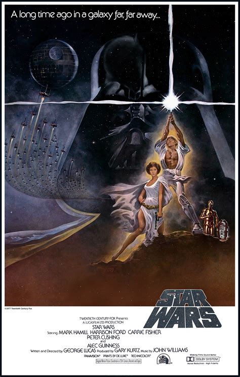Movie Poster Star Wars Episode Iv A New Hope On Cafmp