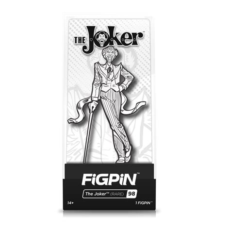 Batman Classic Figpin Enamel Pin The Joker Rare 98 — Fugitive Toys