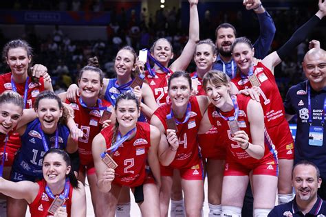 Italy Beats Brazil To Win Womens Volleyball Nations League Crown