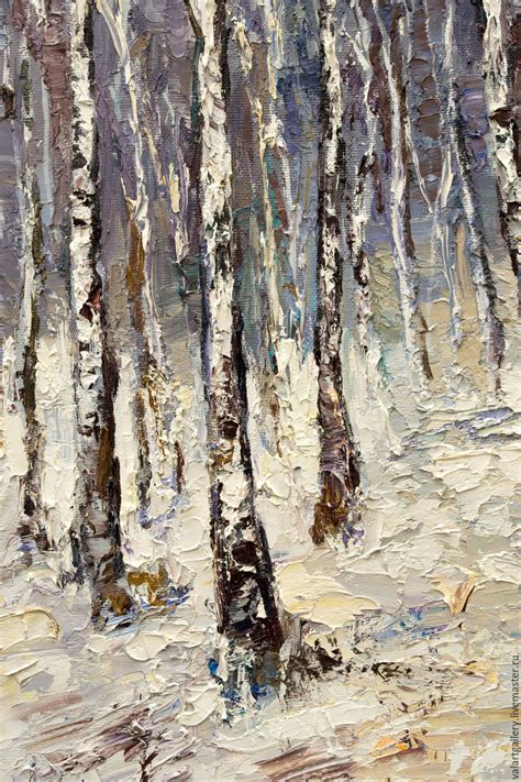 Birch Forest Painting At Explore Collection Of