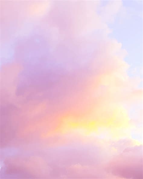 Dreamy Pastel Clouds Wallpaper Free Shipping Happywall