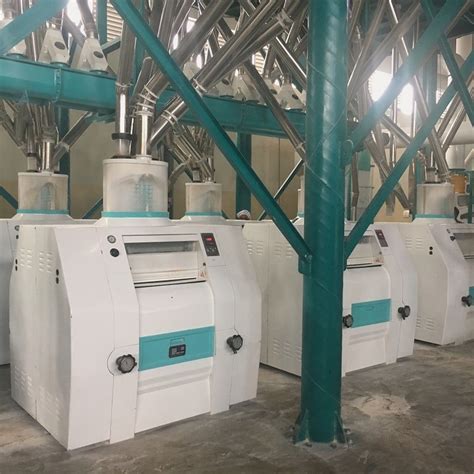 Tons Maize Milling Plant Flour Mill Corn Making Machines China