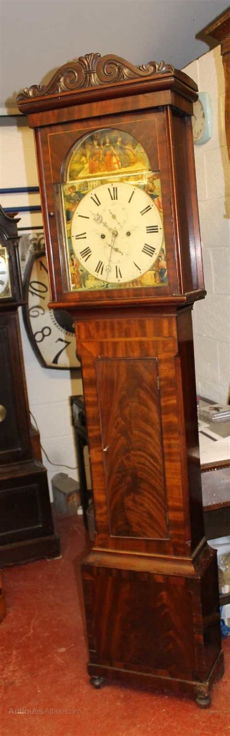 Antiques Atlas 8 Day Grandfather Clock By Abreckenridge