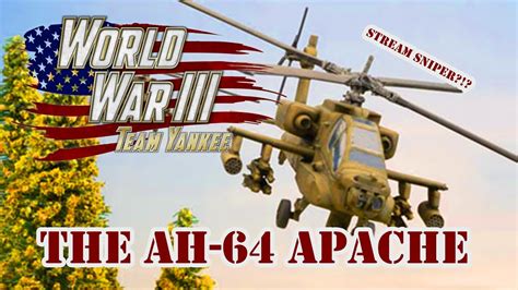 Ah 64 Apache Team Yankee Sniper Youtube