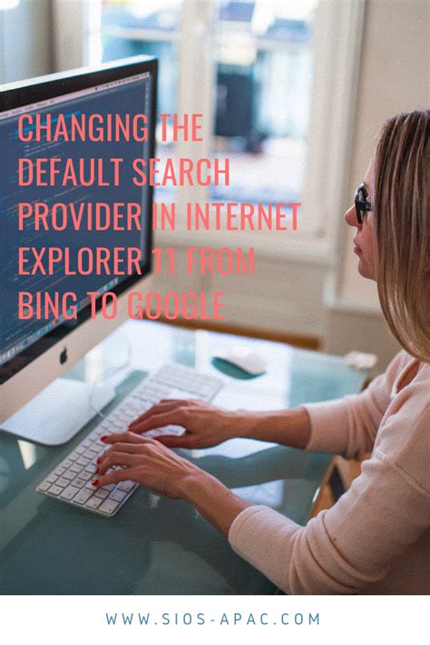 Changing The Default Search Provider In Internet Explorer 11 From Bing