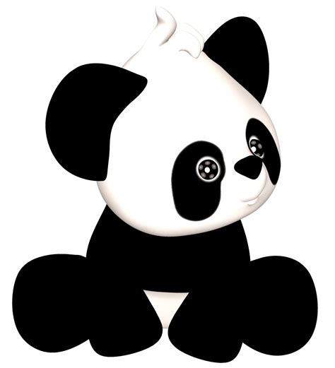 Panda Png Transparent Image Download Size 1002x1103px