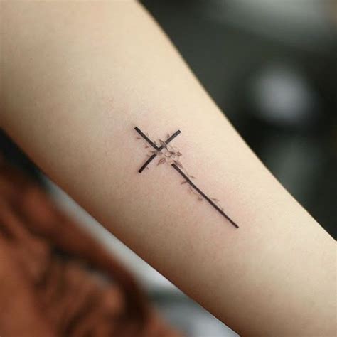 Beautiful Cross Tattoo Design Vitalcute
