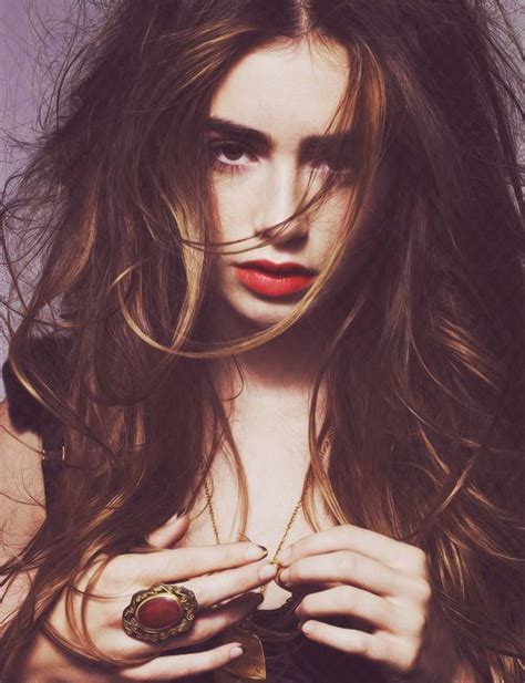 Lily Collins Lily Collins Celebridades Hair Hair