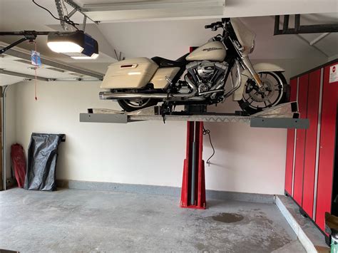 Ml 2000 Motorcycle Single Post Lift Residential Small Lift
