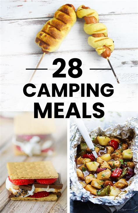 28 Irresistible Camping Food Ideas