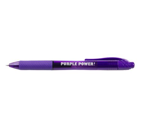 Purple Power Purple Pen With Purple Ink Gel Pens